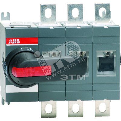 Рубильник OT315E03 3п без рукоятки 315А