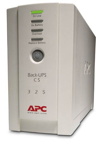 ИБП APC Back-UPS 325, 230 В, IEC 320, без ПО автоматического завершения работы