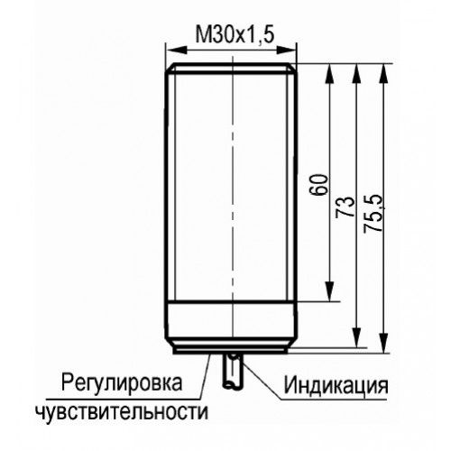 Взрывозащищенный ёмкостный датчик CSN E86P5-20-N-L-C