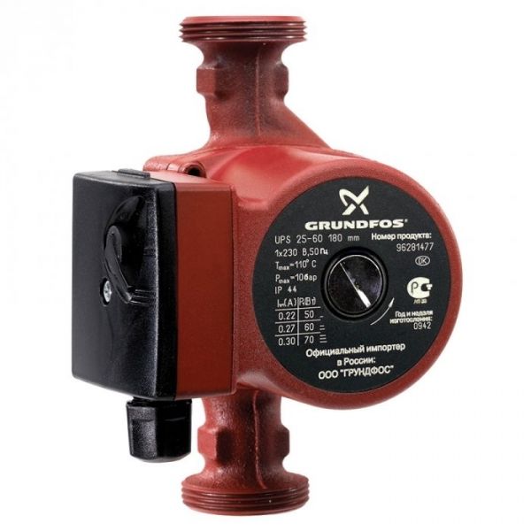 Насос для отопления Grundfos UPS32-70 180 1x230V 50Hz 9H