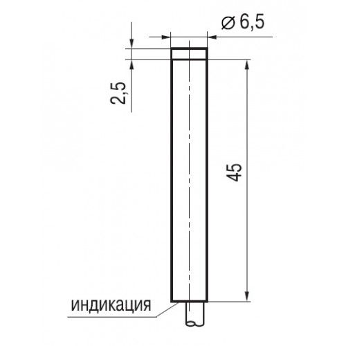 Индуктивный датчик ISNm G0B-31N-3-L