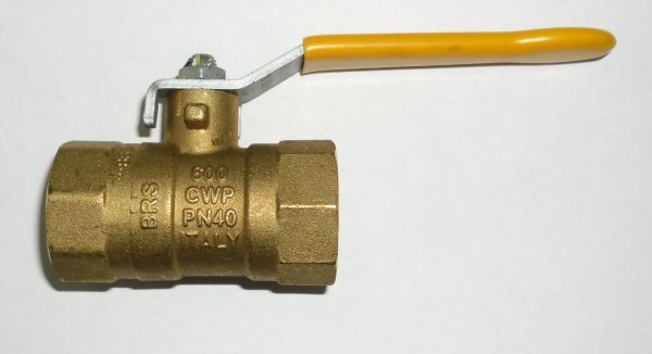 Кран газовый шаровый G 3/4 ручка ду20 S88E00