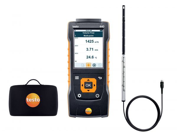 testo 440 Комплект с обогреваемой струной - testo 440 Комплект с обогреваемой струной