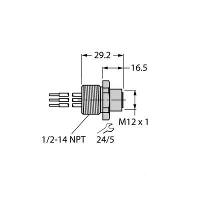 FKV 49-0.3M/14.5/C1117 Фланцевые соединители