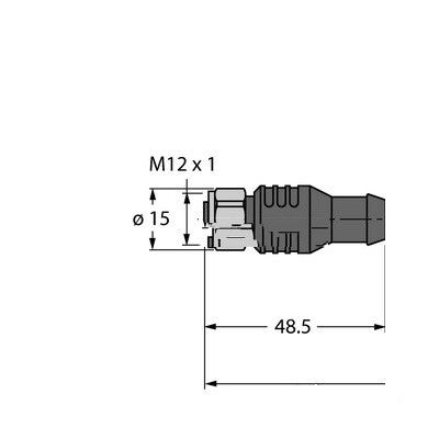 RKCV RKCV 5732-1M/CS15915 Кабель RFID для применения в пищевой отрасли