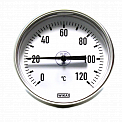 A50.10.100-(0...+120°С)-60х9мм-G1/2B-кл.т.2 термометр биметаллический с защитной гильзой