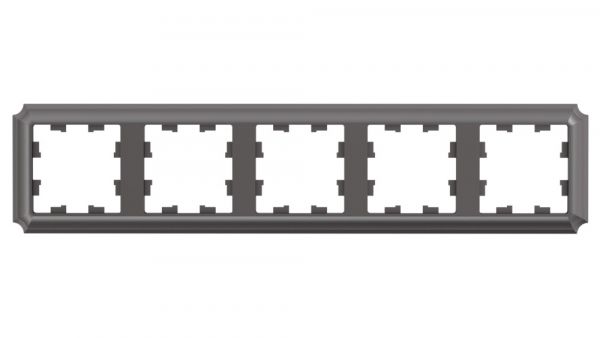 ATLASDESIGN ANTIQUE 5-постовая рамка, универсальная, МОККО