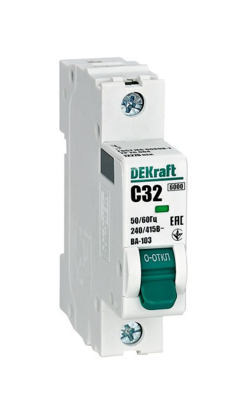 Выключатель автоматический ВА-103 1P 32А C 6кА новый