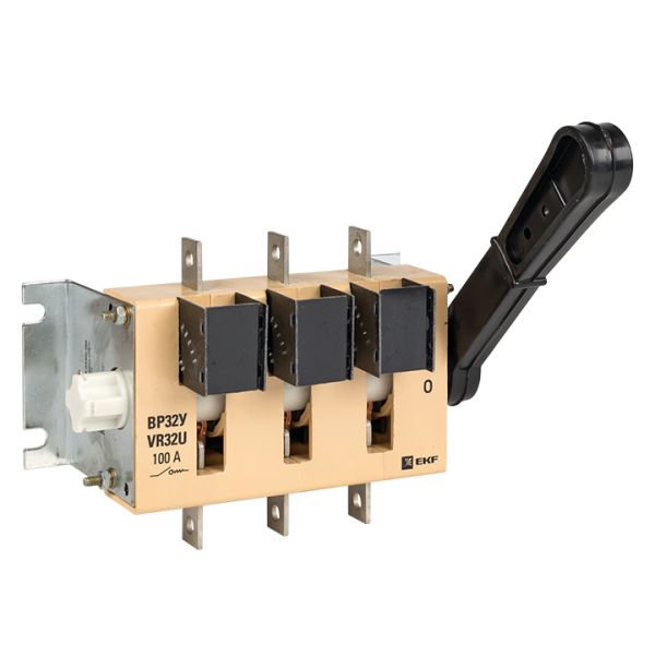 Выключатель-разъединитель ВР32У-31А31220 100А 1 направление с дугогасительными камерами несъемная левая/правая рукоятка MAXima