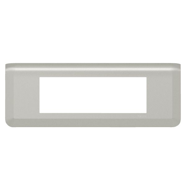 Рамка Mosaic 6 модулей - алюминий