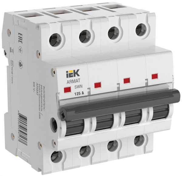 Выключатель нагрузки SWN 4P 125А