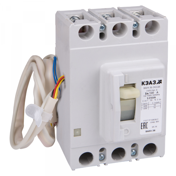 Выключатель нагрузки ВА04-36-301116-250А-690AC/440DC-УХЛ3