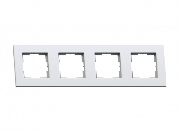 Аксиома Рамка четырехместная МРФИ11.17.00.00, белый