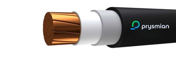 Кабель силовой ВВГнг (А)-LS 1х25 белый барабан