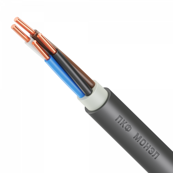 Кабель силовой ВВГнг(А)-LS 4Х6ок(N)-0.660 ТРТС