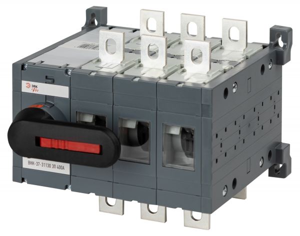 Выключатель-разъединитель ВНК-37-31130 PRO mvr30- -400E 3П 400А на 2 направления с фронтальной рукояткой управления