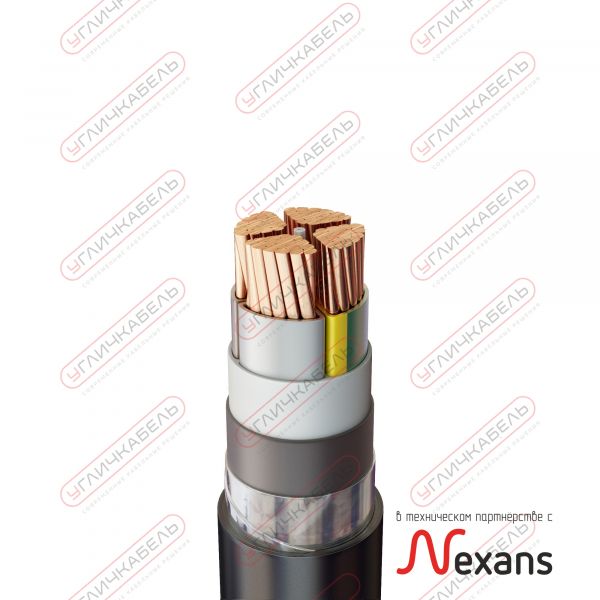 Кабель силовой ВБШв 4х240 мс(N)-1