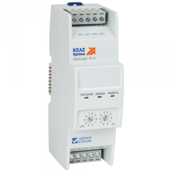 Модуль аналогового ввода Opti logic L-AI-4