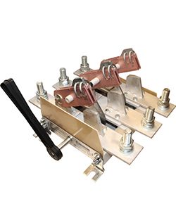 РЕ19-41-31150-00 УХЛ3, 1000А, 3-х полюсный на одно направление, боковая смещенная рукоятка, IP00, разъединитель  (ЭТ)