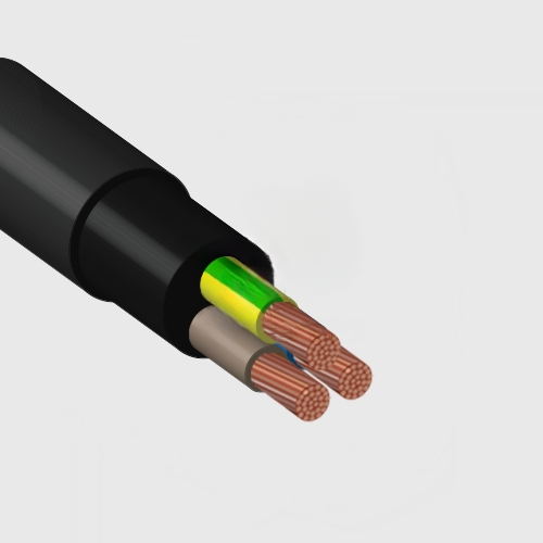 Кабель силовой NYY-J 3х25(RM)-0.6/1