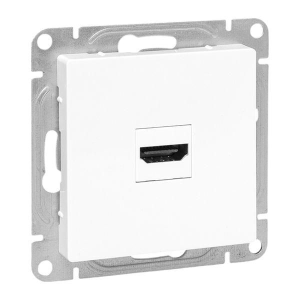 Эпика Механизм розетки HDMI белый EKF