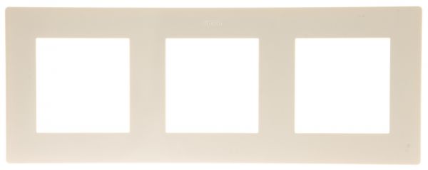 Рамка 3 поста, слоновая кость