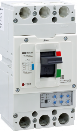 Выключатель автоматический PRO.KVANT S1-400S 3P 400A 50 kA