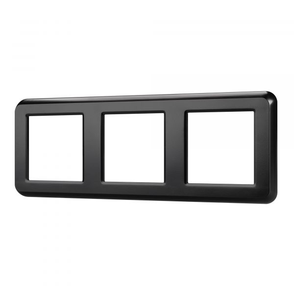Рамка пластиковая FRM-VERSA-PL-3-BK