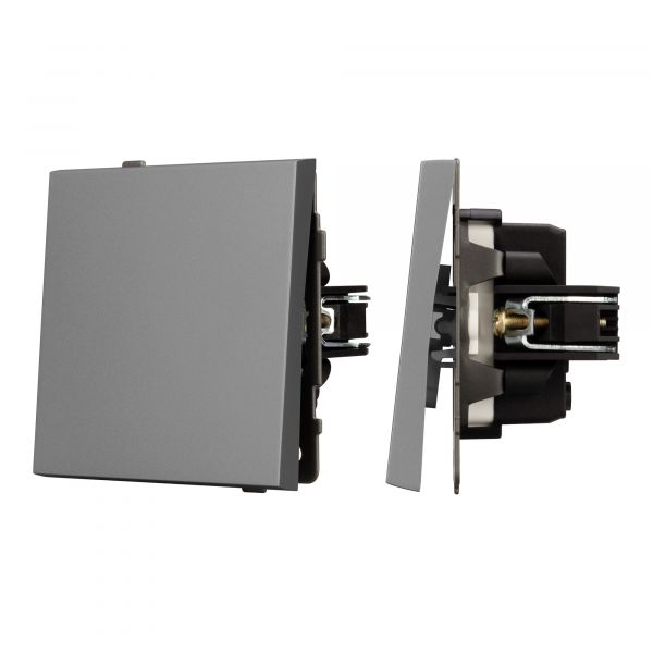 Механизм звонкового выключателя SWT-TENDO-MKR1-PL-GR 230V, 10A, Серый, 1 пост