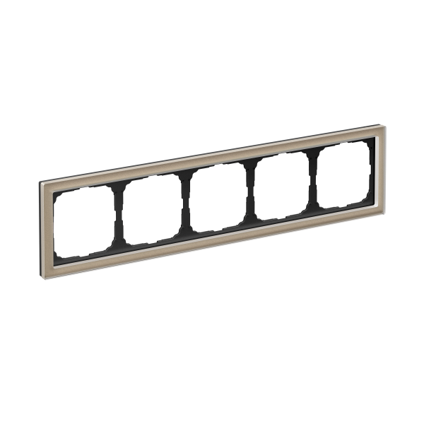 ARTGALLERY PURE 5-постовая РАМКА, ОРГАНИЧЕСКОЕ СТЕКЛО ШАМПАНЬ