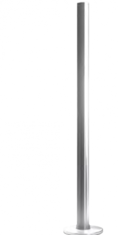 Стойка ограждения базовая без отверстий