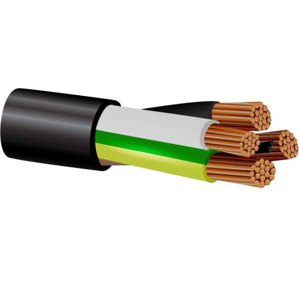 Кабель силовой КГТП 4х10 (PE) 380/660-2 ТРТС