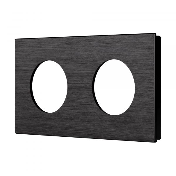 Рамка алюминиевая FRM-PRESTO-ALR-2-BK