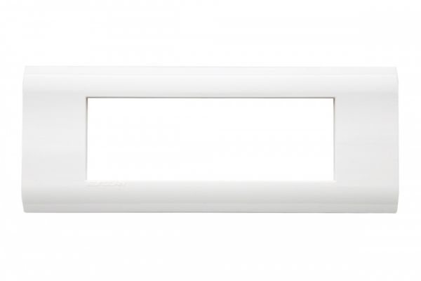 Рамка 6 постов серии 45 22.5x45.0 м белая