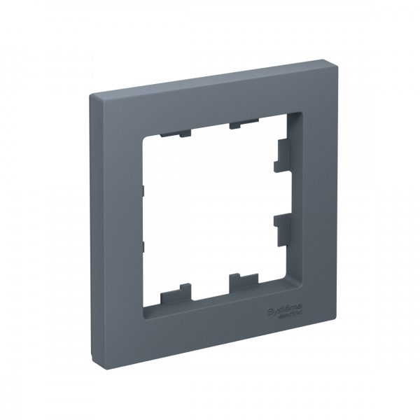 Рамка однопостовая ATLASDESIGN грифель