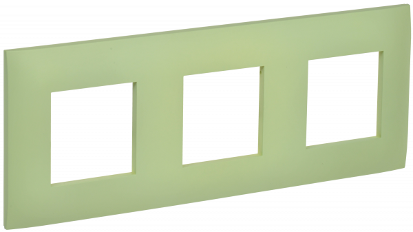 SKANDY Рамка 3-местная SK-F03M мятный IEK