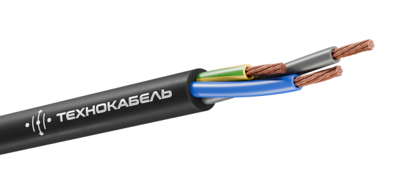 Кабель силовой КГТП-ХЛ 2х4(N)+1х2,5(PE) 380/660-3 ТРТС