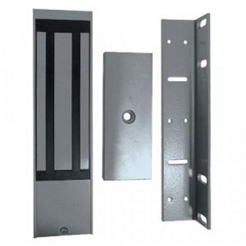 Замок электромагнитный ML-395-2 с датчиком Холла 12В усилие 500 кг серый