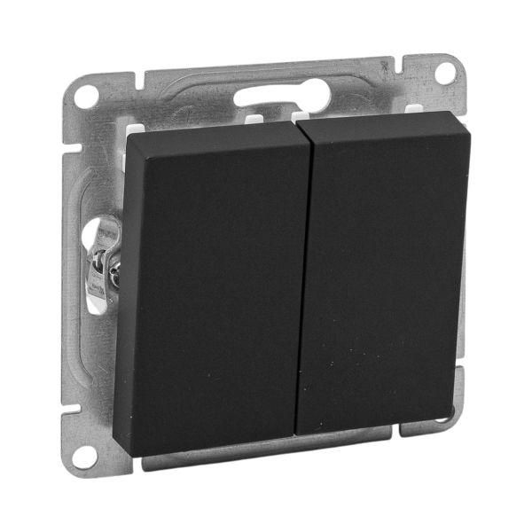 Эпика Механизм выключателя 2кл. черный EKF