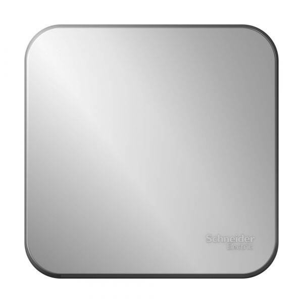 Переключатель BLANCA одноклавишный наружный (схема 6) с изоляционной пластиной 10A 250B алюминий