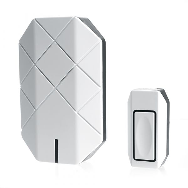 Звонок электр.дверной 30 мелодий белый Feron