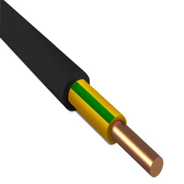 Кабель силовой ВВГнг(А)-LS 1х10ж/з-0,66 барабан   ТРТС