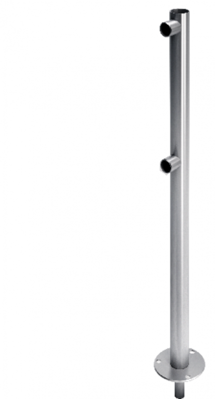 Стойка ограждения съемная односторонняя