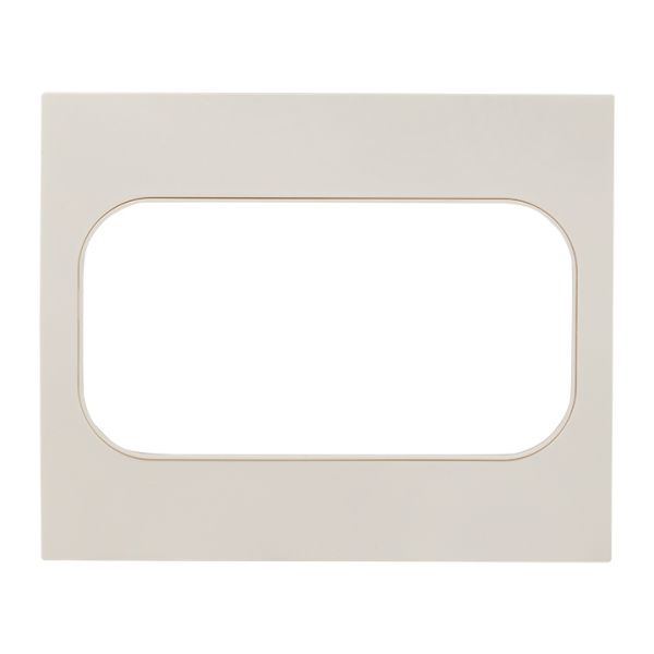 Стокгольм Рамка для розетки 2-местная белая