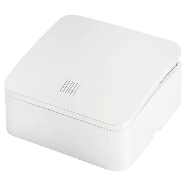 Выключатель 1-клавишный с индикатором 250В 10А серия София белый STEKKER