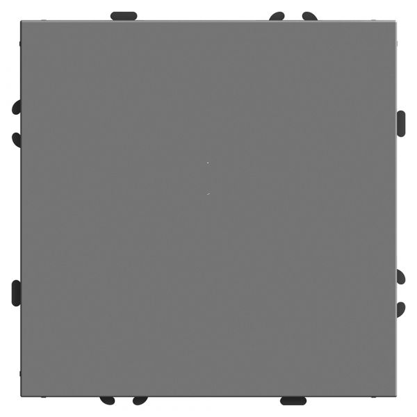 Заглушка (механизм), серия Эмили, платиново-серый, soft touch STEKKER