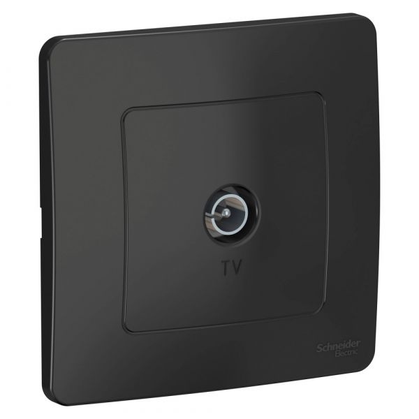 BLANCA скрытой установки коннектор тв, антрацит