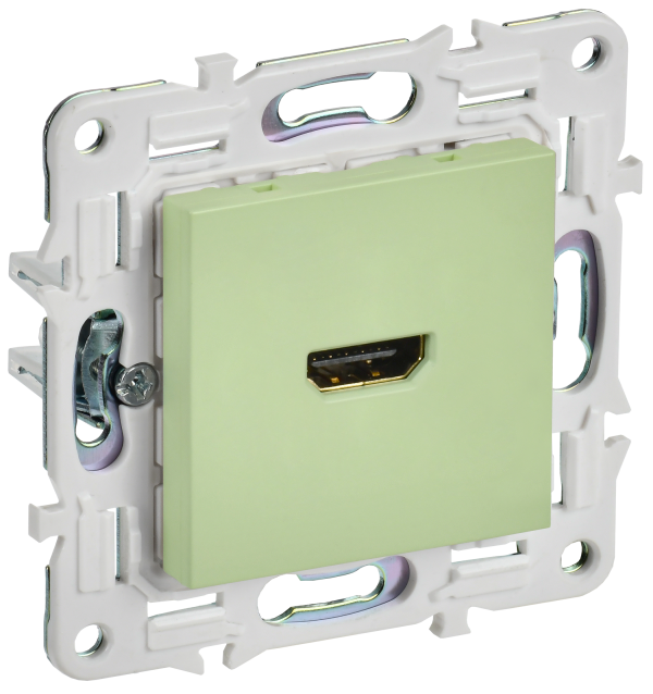 SKANDY Розетка HDMI SK-H01G мятный IEK
