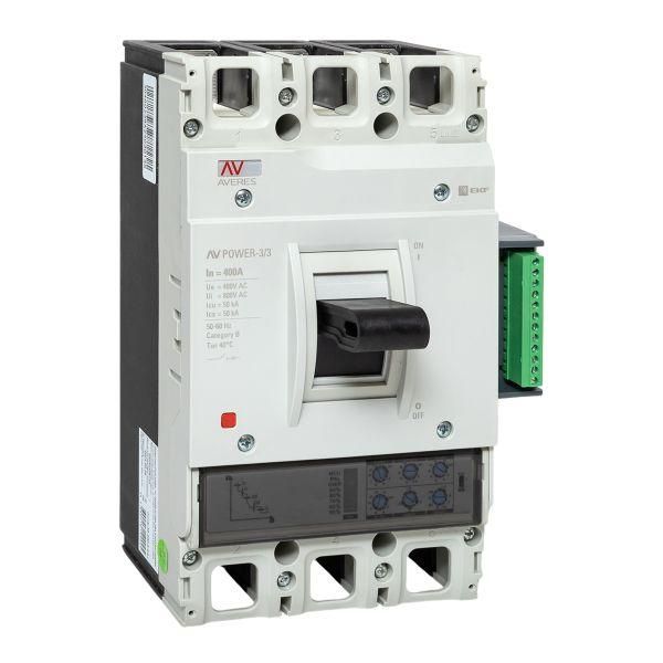 Выключатель автоматический AV POWER-3/3 400А 50кА ETU2.2