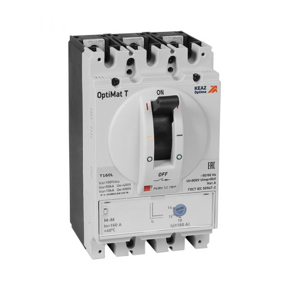 Выключатель-разъединитель OptiMat T630-SD 3P